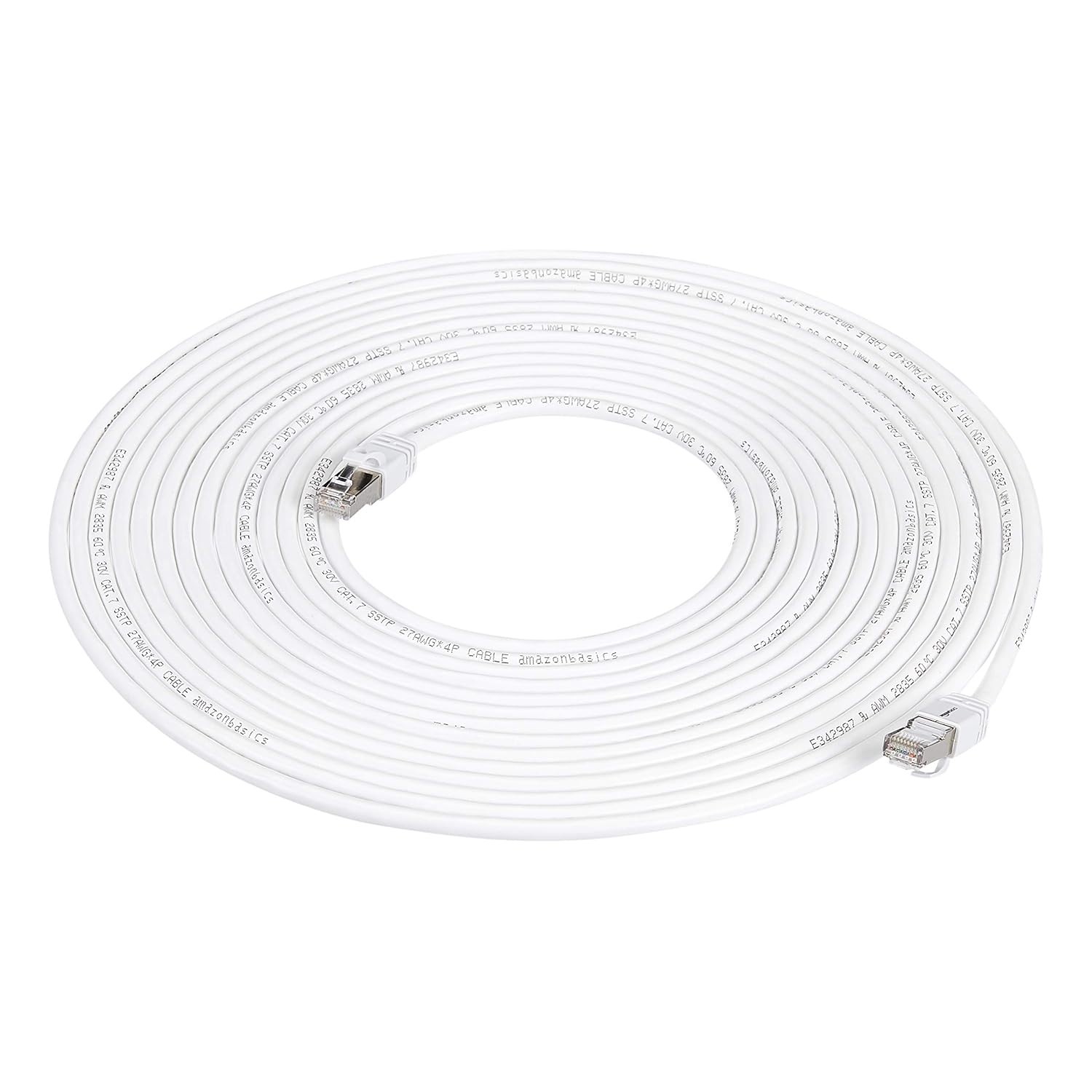 4 PACK – 50FT CAT7 CAT 7 Ethernet Cable LAN RJ45 Router Patch Cord 200 Feet