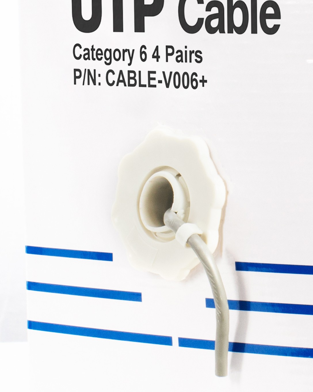 VIVO 500ft bulk Cat6 Ethernet Cable / Wire UTP Pull Box Grey LAN (CABLE-V006)