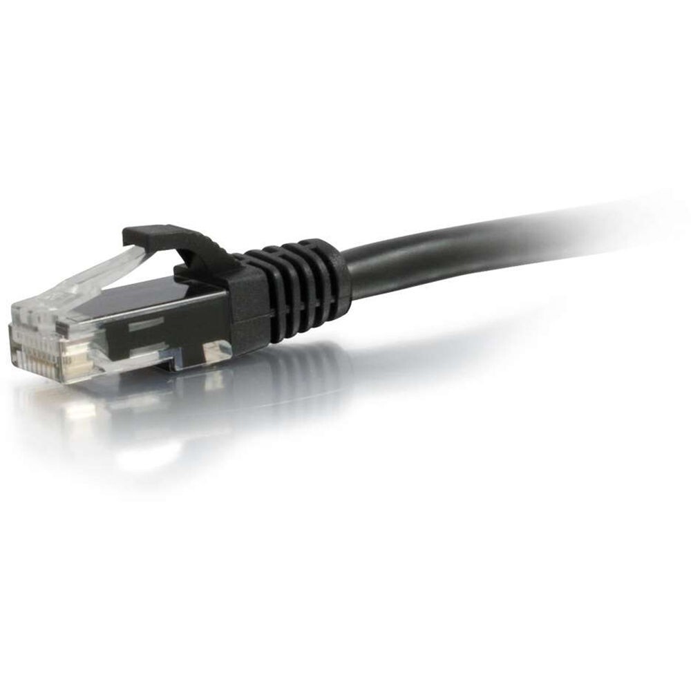 10ft (3m) Cat6 Snagless Unshielded (UTP) Ethernet Network Patch Cable – Black