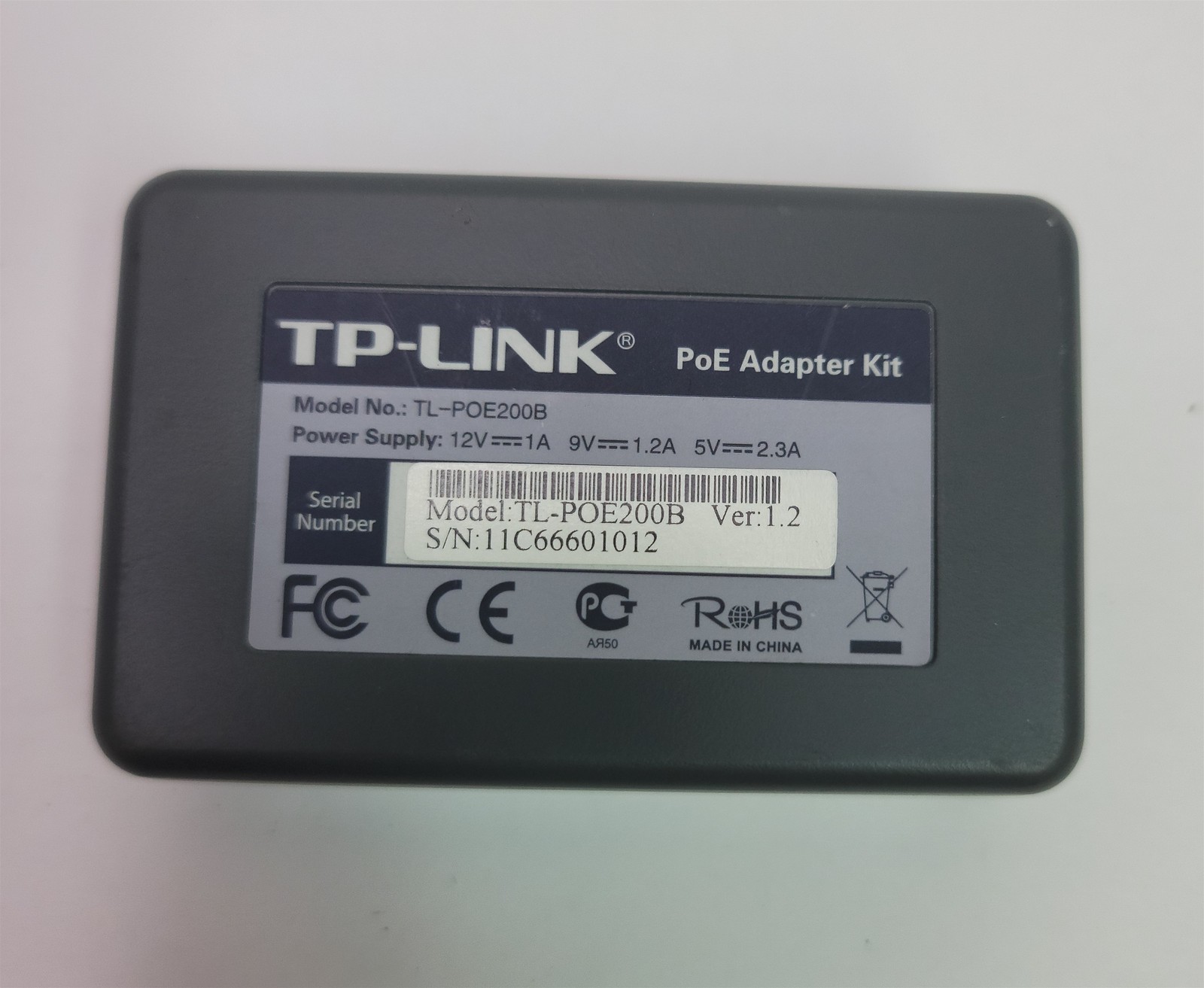 TP-Link TL-POE200B Power Over Ethernet Splitter