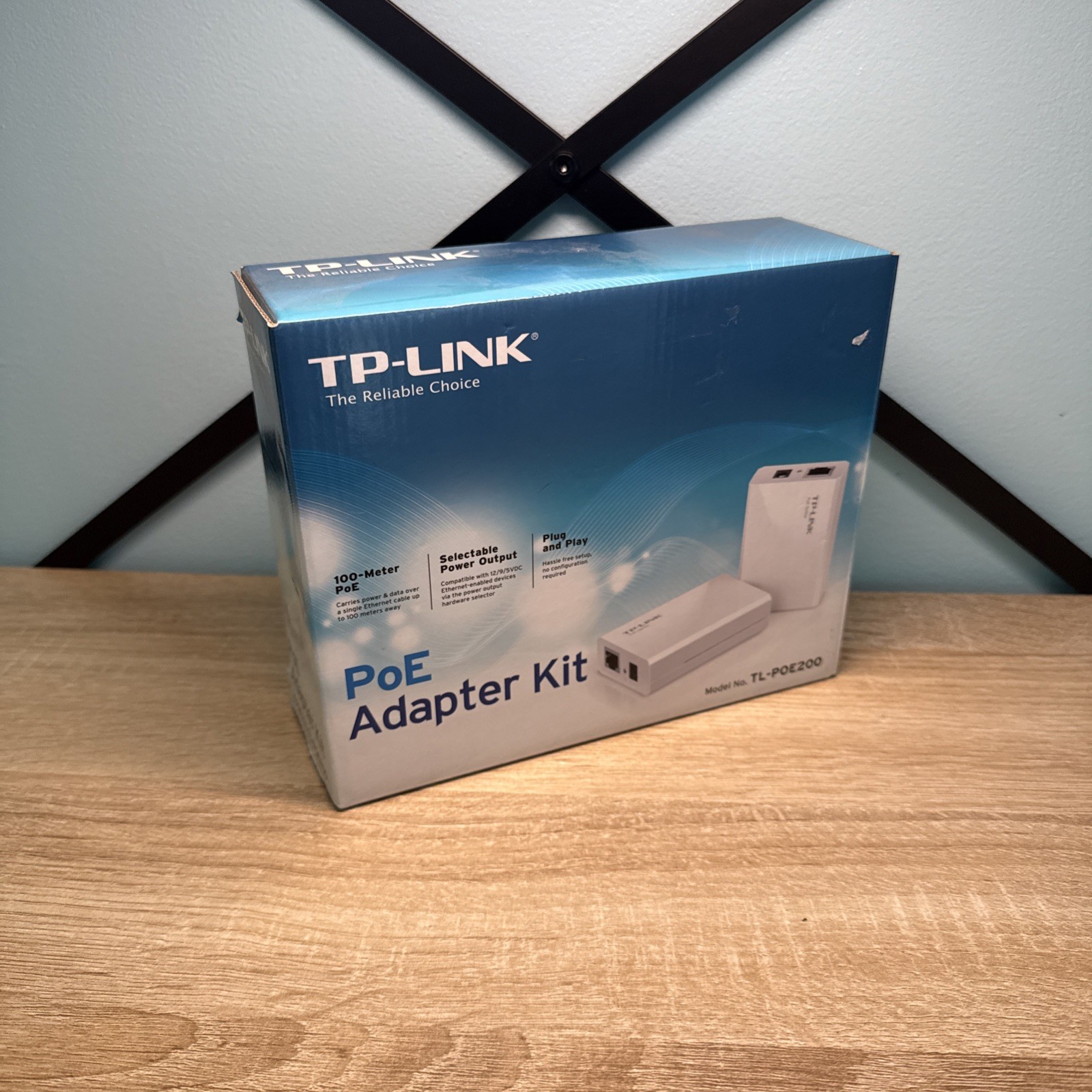 TP-LINK Power over Ethernet Adapter Kit (TL-POE200) – Brand New