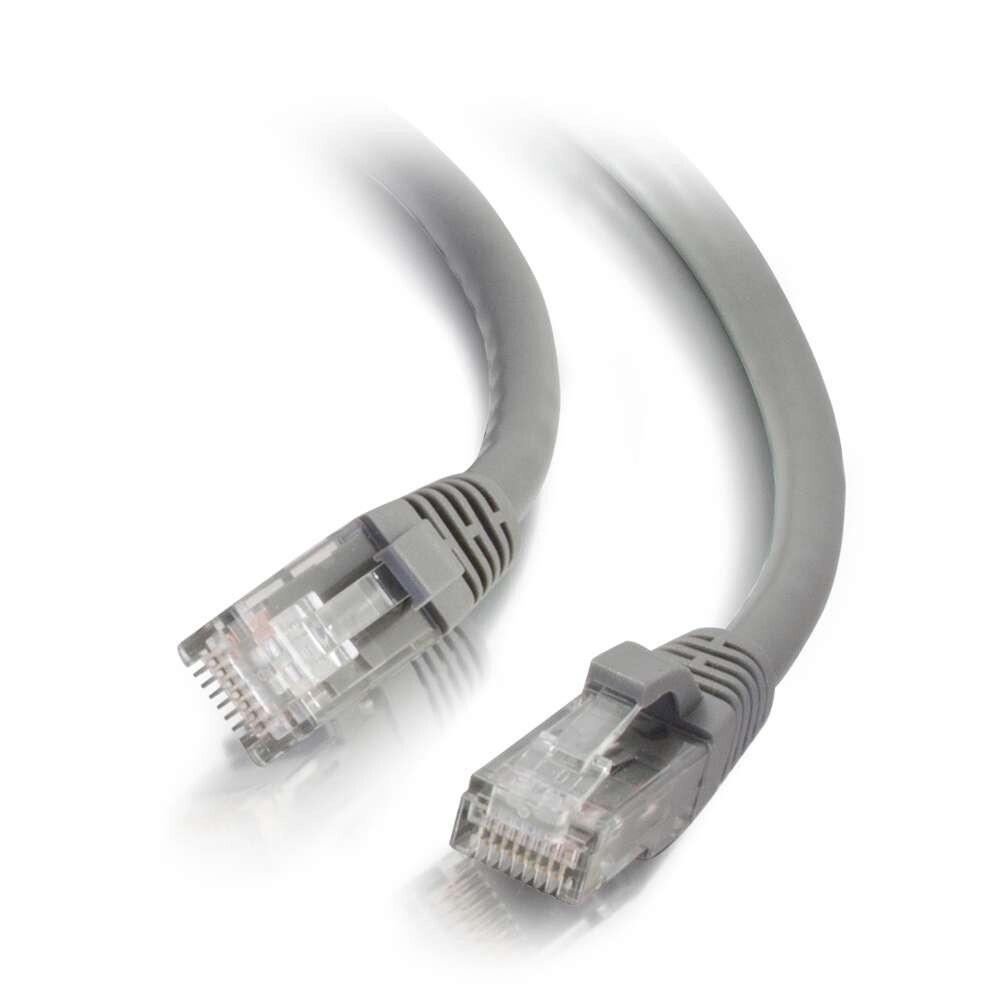 Lot of 5 NEW C2G 10ft CAT6 Snagless Unshielded Ethernet Cable 27133 Gray Grey
