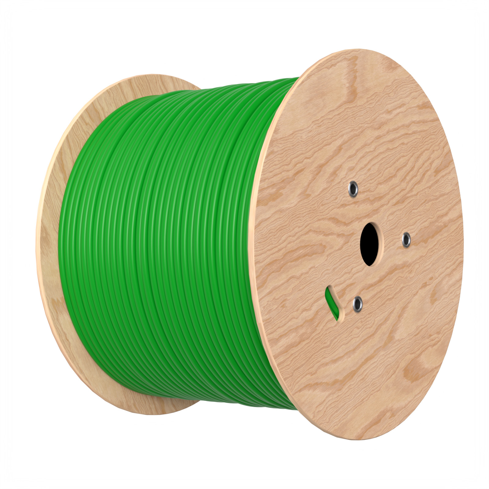 1000ft CAT6A Ethernet Cable Solid Bare Copper 23AWG 10G High-Speed Network Wire