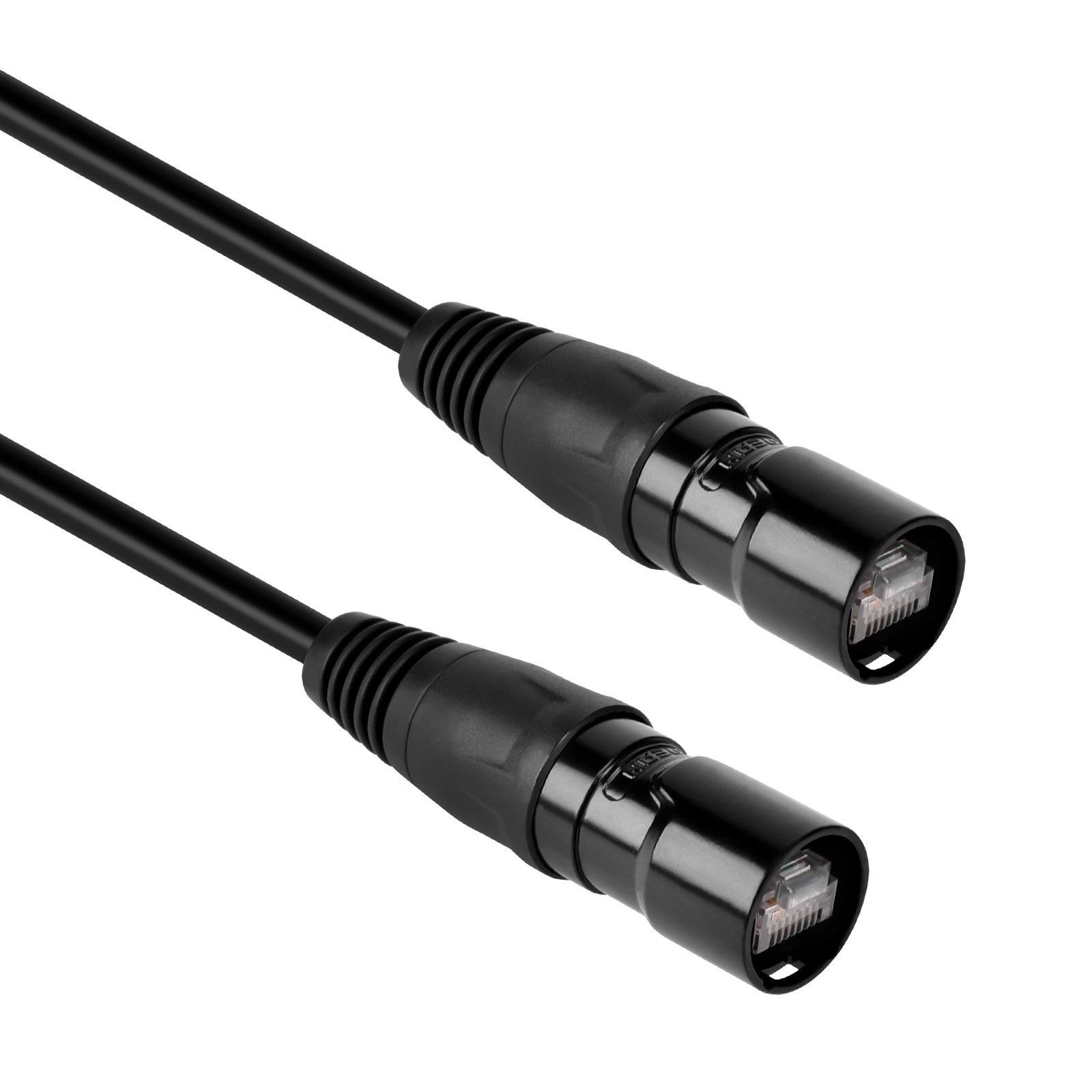 Cat6A S/FTP RJ45 Ethernet Cable with REAN® Connectors Compatible etherCON®