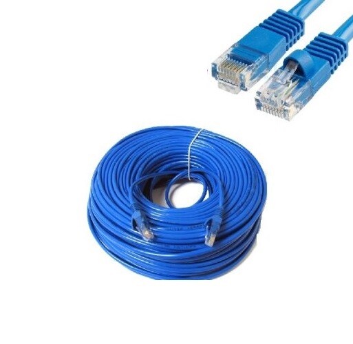 Ethernet Cable CAT5 / CAT5e 3 6 20 50 75 100 200 FT Network Cables RJ-45 lot NEW