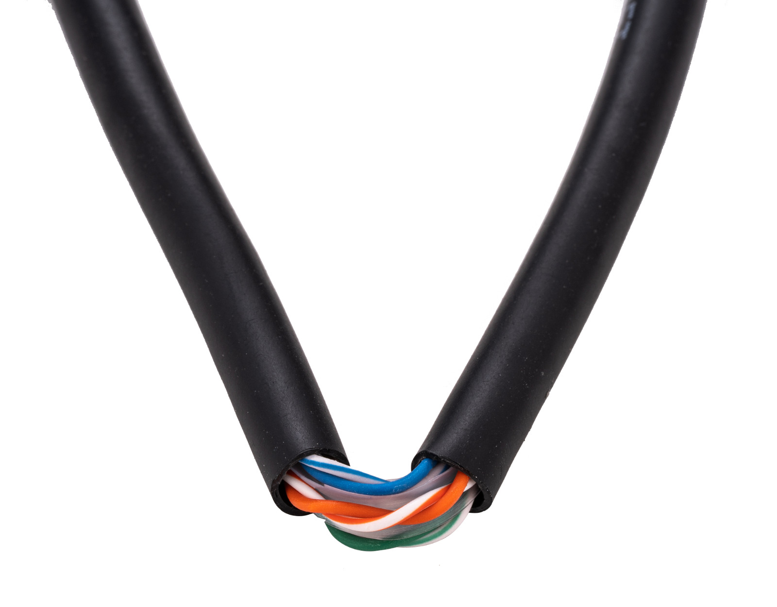 1000ft Cat6 Riser Ethernet Cable 23AWG 10Gbps Solid Bare Copper UTP Wire Black