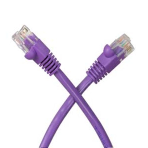PURE COPPER! 15ft long RJ45 Cat5e Ethernet/Network UTP Cable/Cord/Wire {PURPLE
