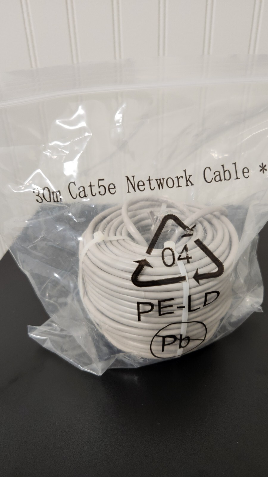Cat 5e ethernet cable 100 ft. – Outdoor/Indoor – 4 Pack – New