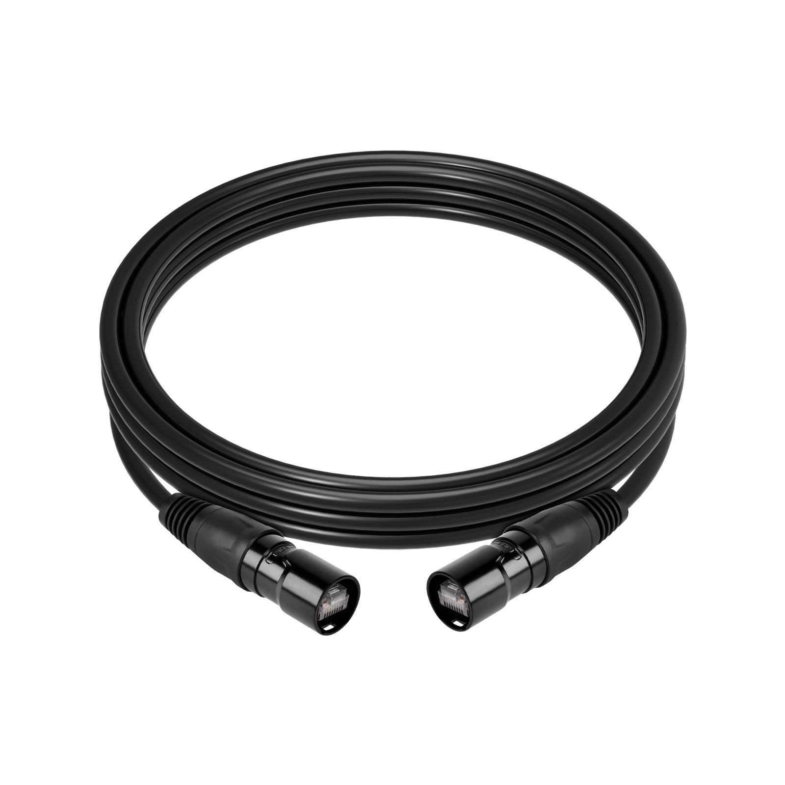 Cat6A S/FTP RJ45 Ethernet Cable with REAN® Connectors Compatible etherCON®