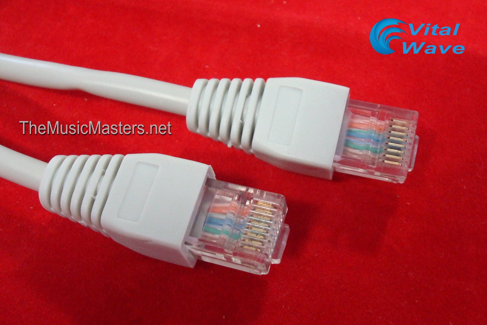 100′ ft CAT5 Ethernet LAN Network Cable Cord PC Internet Router Wire Gray VWLTW