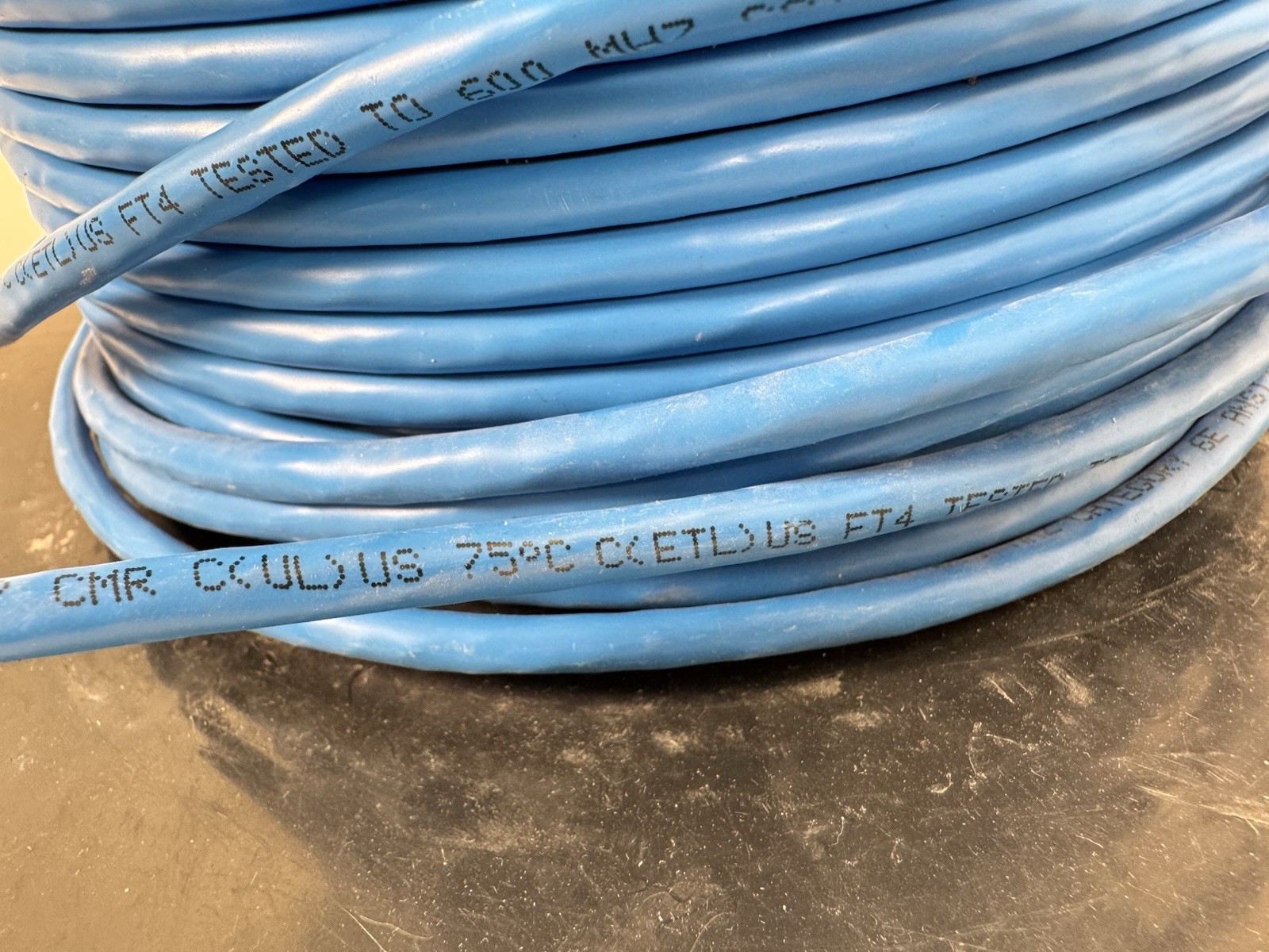 500+ Feet Total Of Cat6e Cable ANSI/TIA-568C.2 23 Awg 600MHz Network ETL UTP
