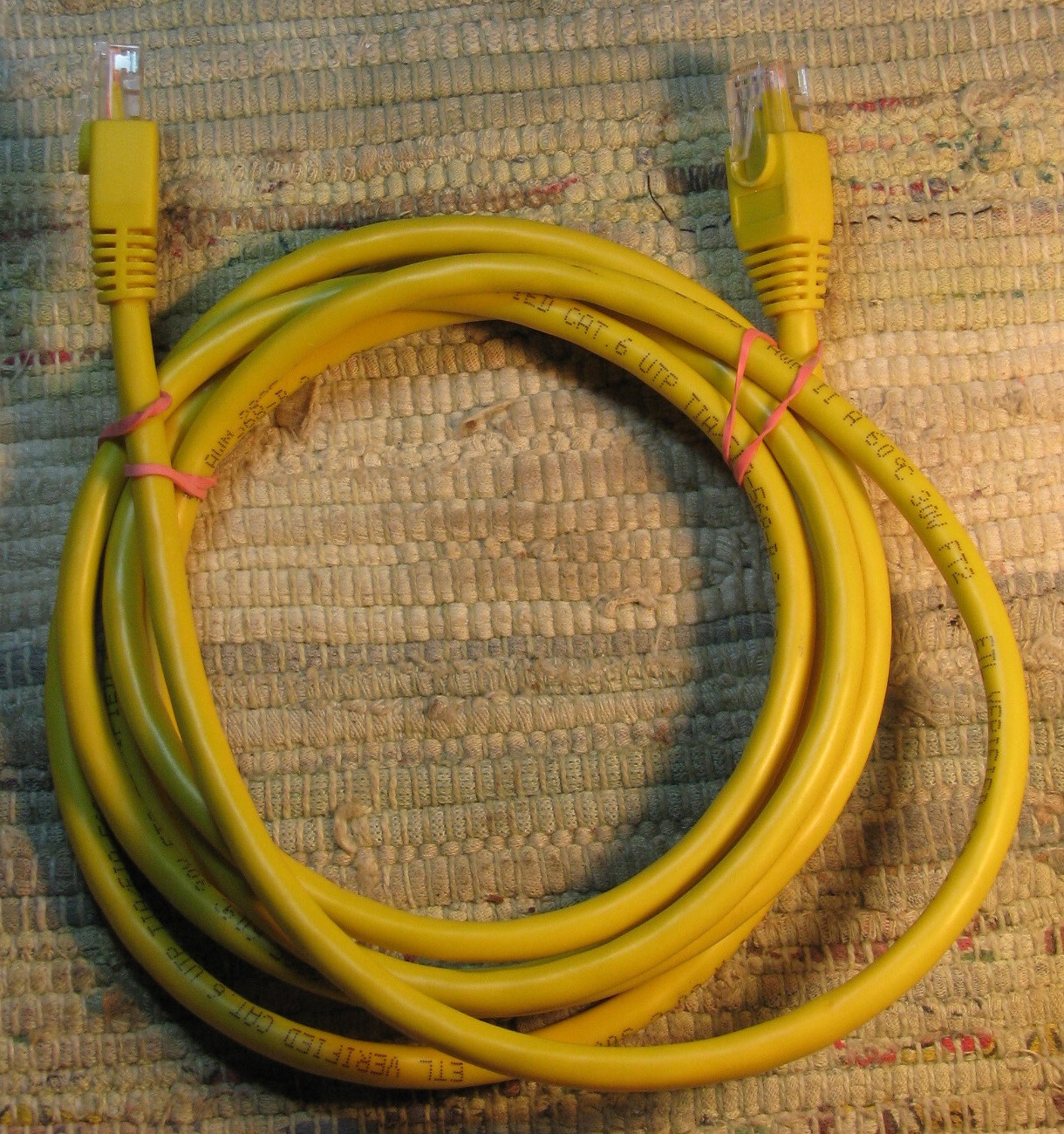7 Ft CABLETECH TECHNOLOGY CAT.6 E237114 CSA 219561 TIA/EIA-568-B.2-1