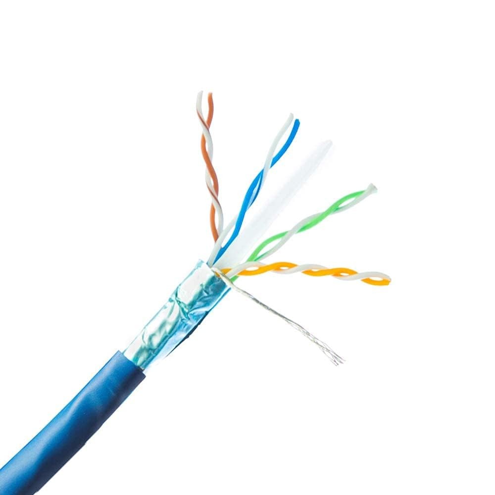 Turnstone Cables TSCables | Cat6 Plenum(Cat6 Plenum Shielded, Black, 1000ft)