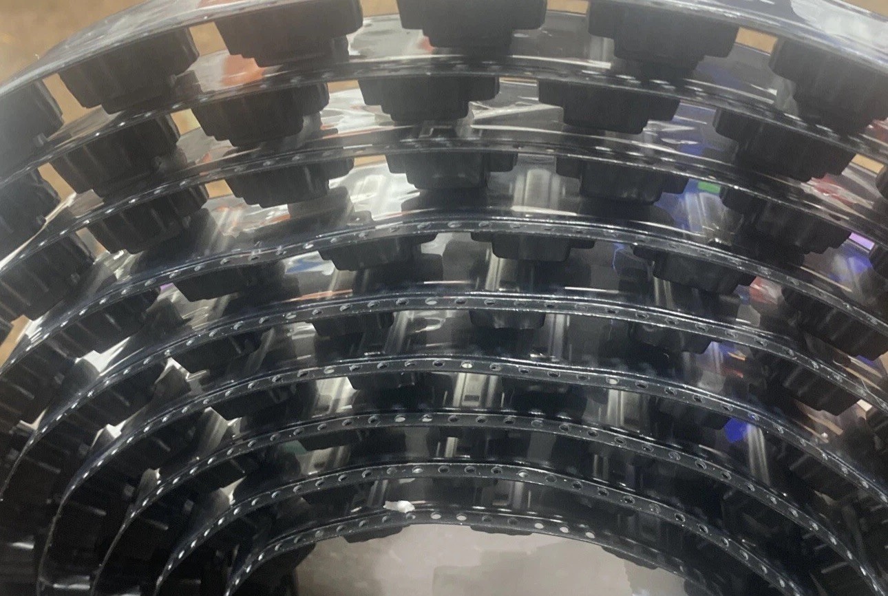 197 Pc) HARTING T1 angled jack AH IP20, PCB Connectors, 4A, 2 Contacts+shielding