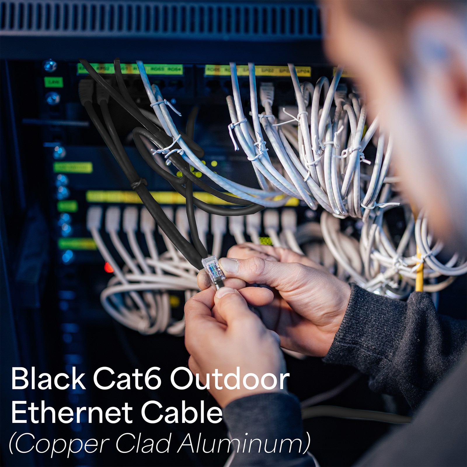 VIVO 250ft Cat6 LAN Network Ethernet Cable Wire Cat-6 Waterproof Outdoor Burial
