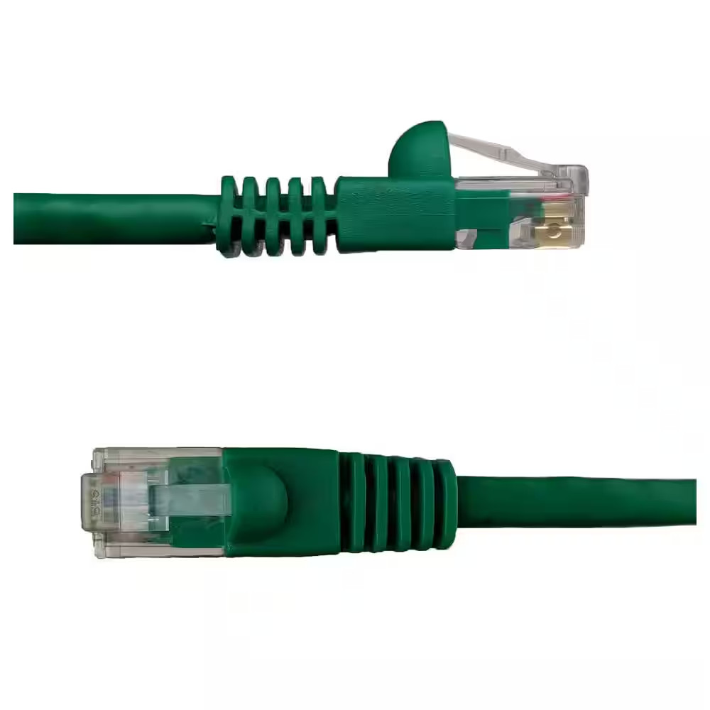 15 Ft. Cat6 Snagless Unshielded (UTP) Network Patch Cable, Green