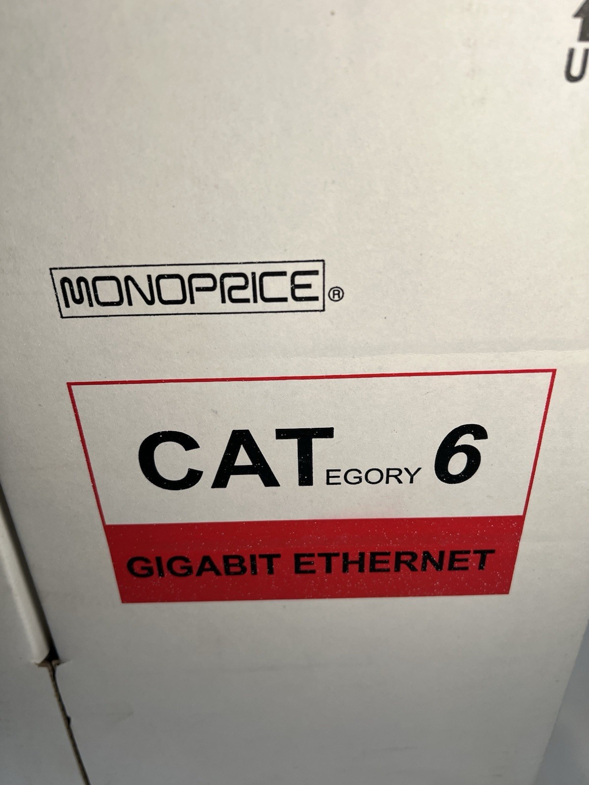Cat6 Ethernet Bulk Cable Solid 550Mhz UTP CMR 23AWG Blue Wire- Over 85% New