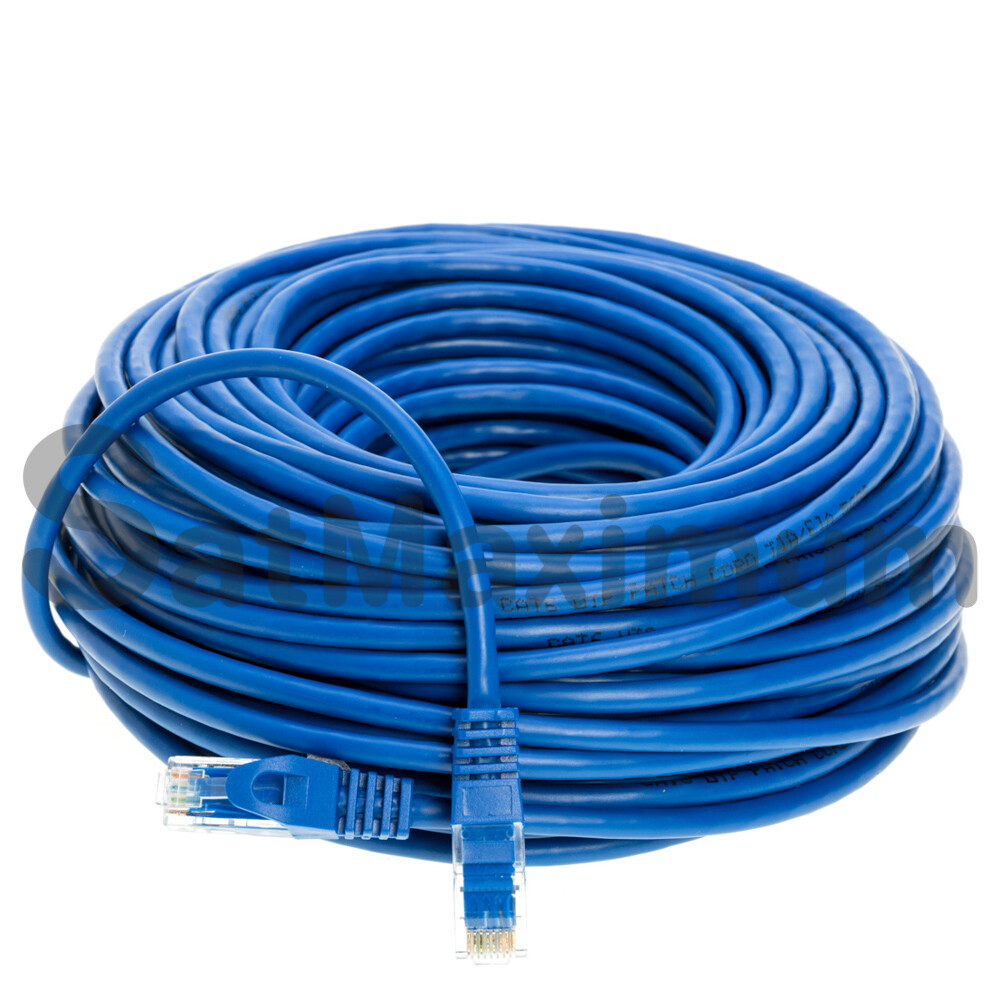 CAT6e / CAT6 Network Patch Cable RJ-45 Ethernet LAN Cable Blue 1.5FT – 20FT LOT