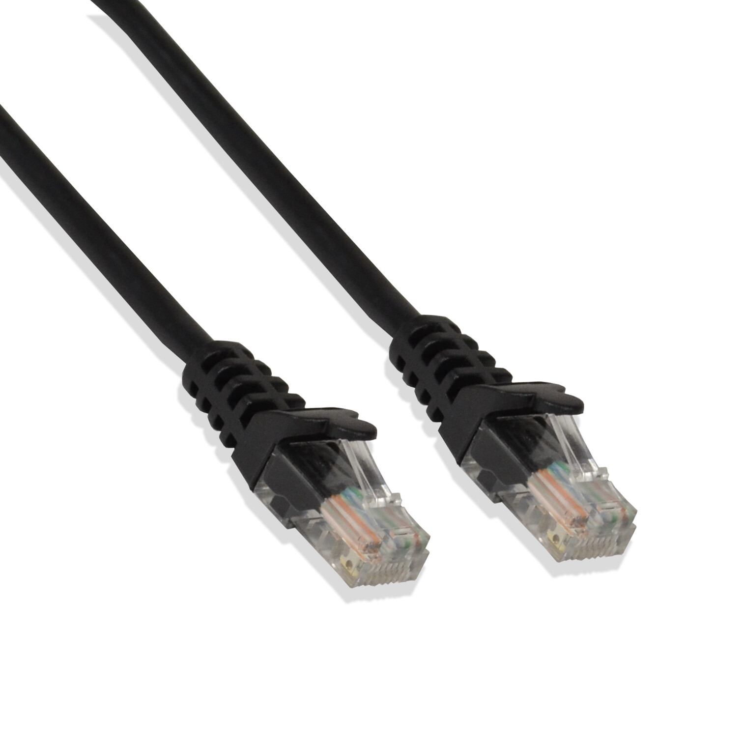 Cat-5e UTP Ethernet Network Cable RJ45 Lan Wire Black 75FT Wholesale
