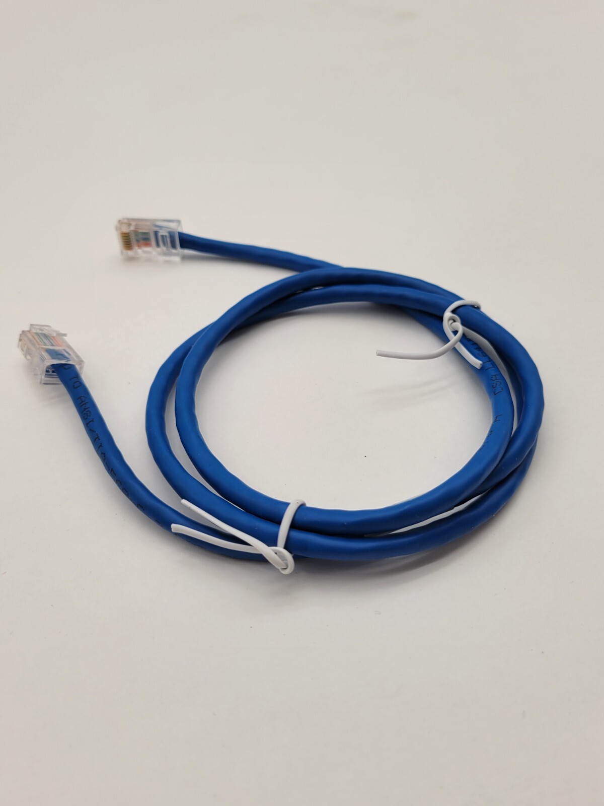 Quiktron 560-110-003 Non Booted Cable Patch Cord Value Series 3-Feet 24 AWG Blue