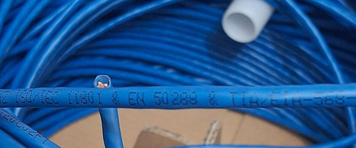 YFC-Boneagle CAT 5E Networking Cable UTP Solid 24AWG 750 FT *READ*