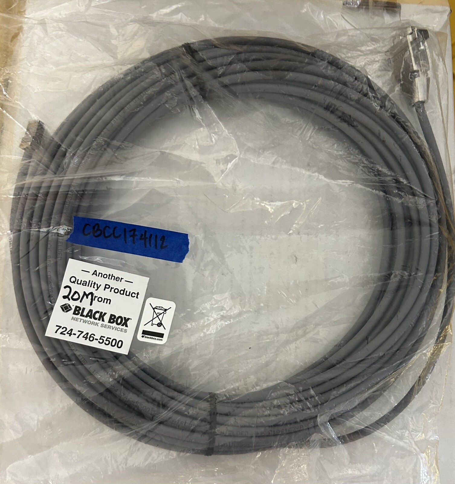 Black Box 20M Network Cable CBCC 174112 New