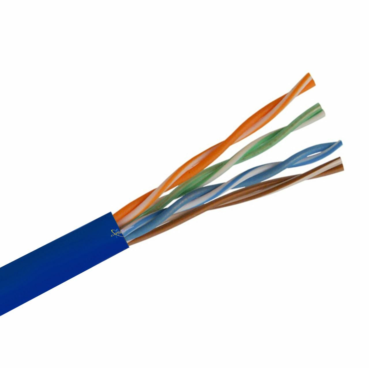 Cat 5 Cable – 10 Foot Blue, Crimped
