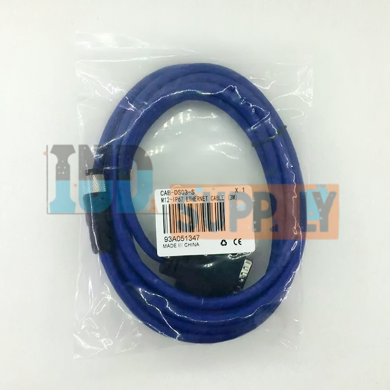 1pc brand new for Datalogic 17 Pin Ethernet Cable CAB-DS03-S M12-IP67