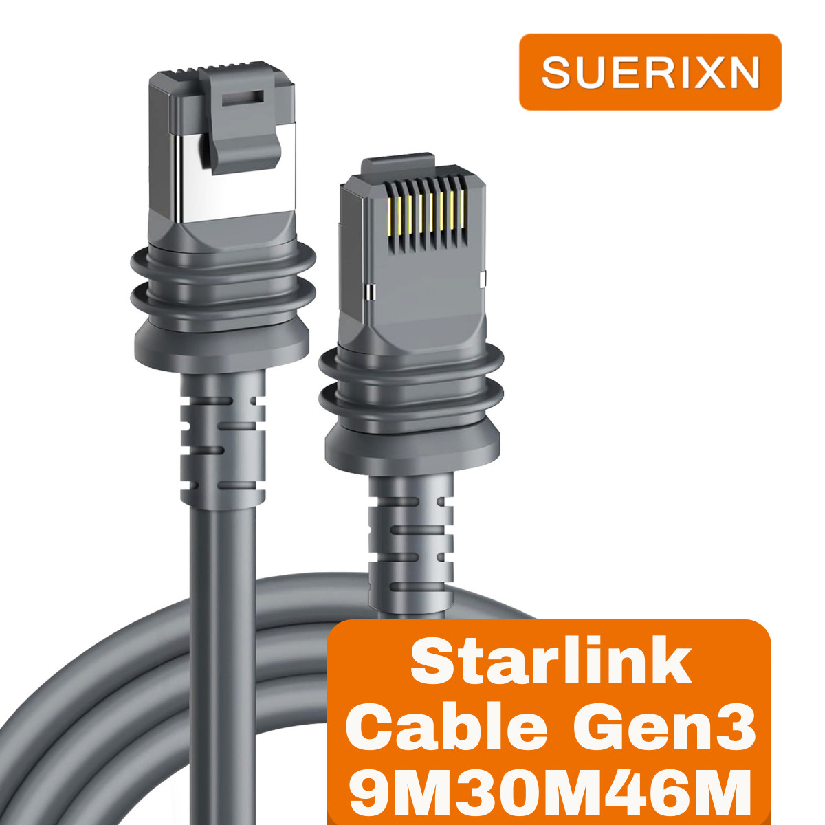 For SpaceX Starlink Gen 3 Router Cable Extension Starlink Ethernet Cable