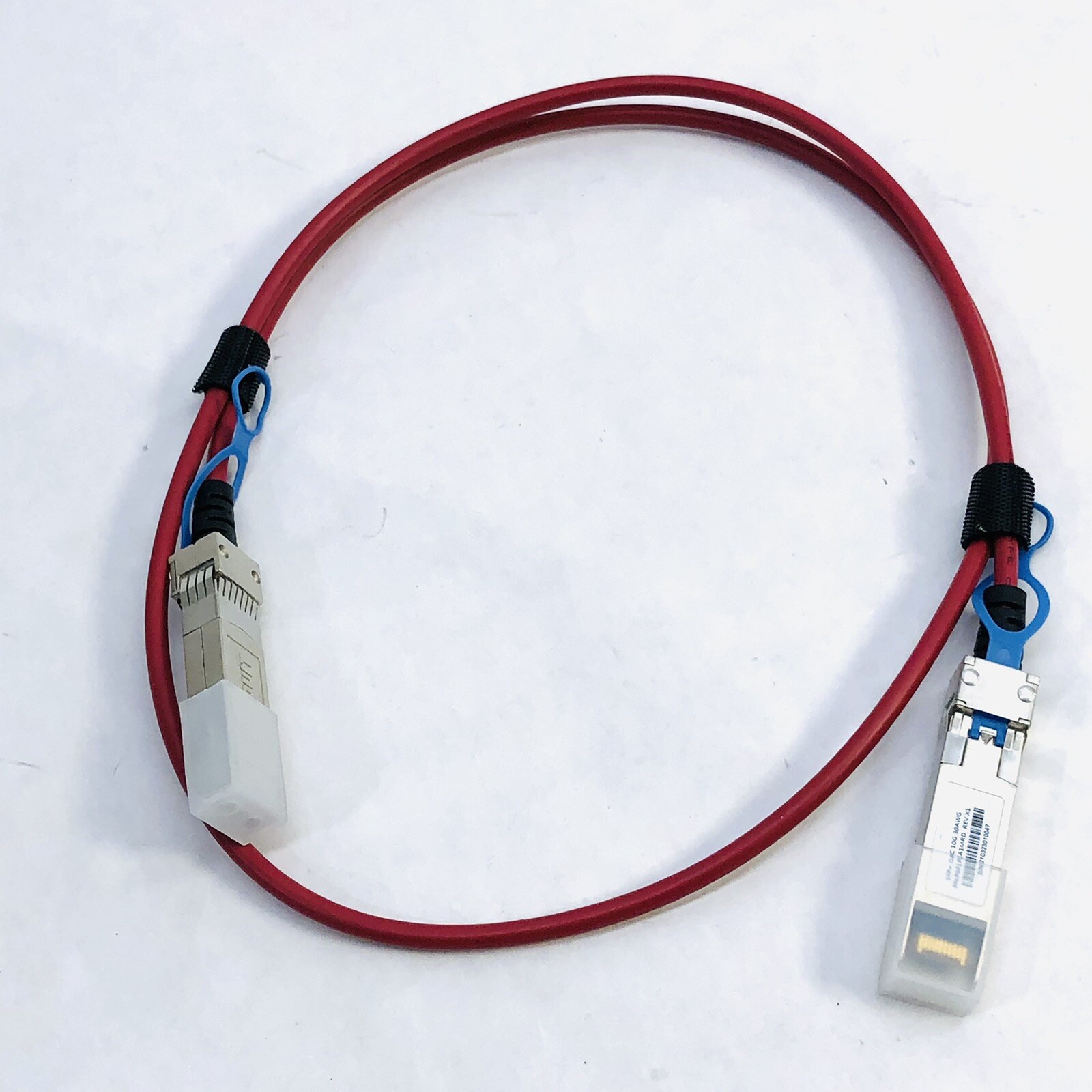 PANDUIT PSF1PZA1MRD SFP-10GIG DIRECT ATT PASSIVE COPER CABLE 30 AWG 1 METER RED