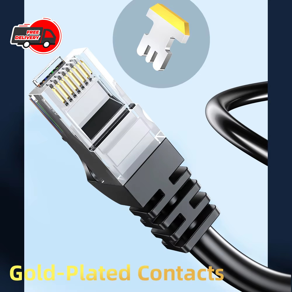 CAT6 Ethernet Cable High Speed LAN Network RJ45 Patch Cord 5M 10M 15M 🔌