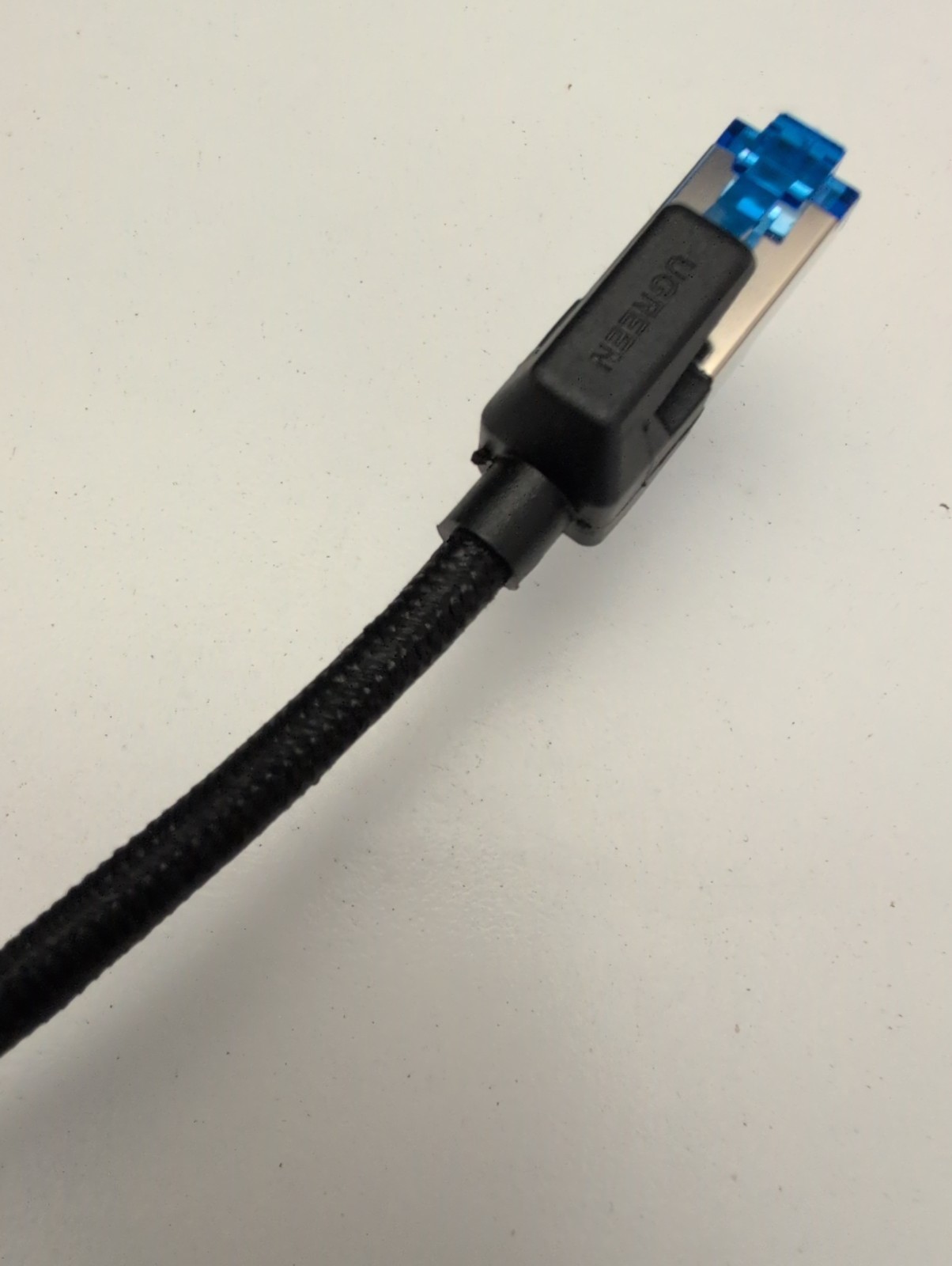 15 Ft UGREEN Cat 8 Ethernet Cable Braided High Speed 40Gbps 2000Mhz 15ft