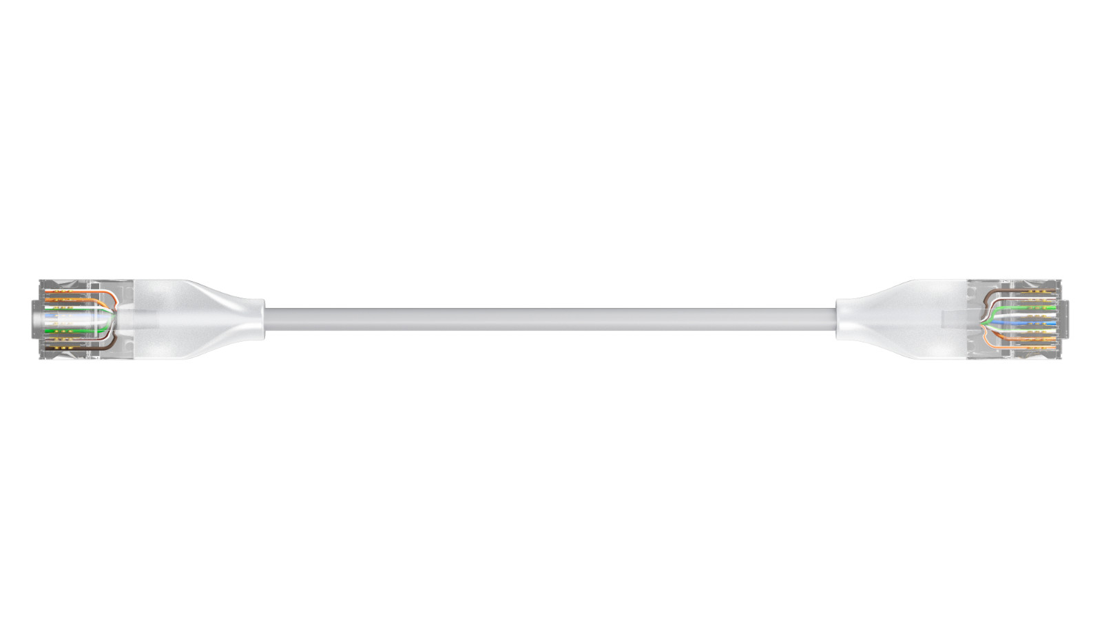 24-Pack Cat6A Ethernet Patch Cable Sizes 10cm – 2m Ubiquiti Etherlighting PoE++