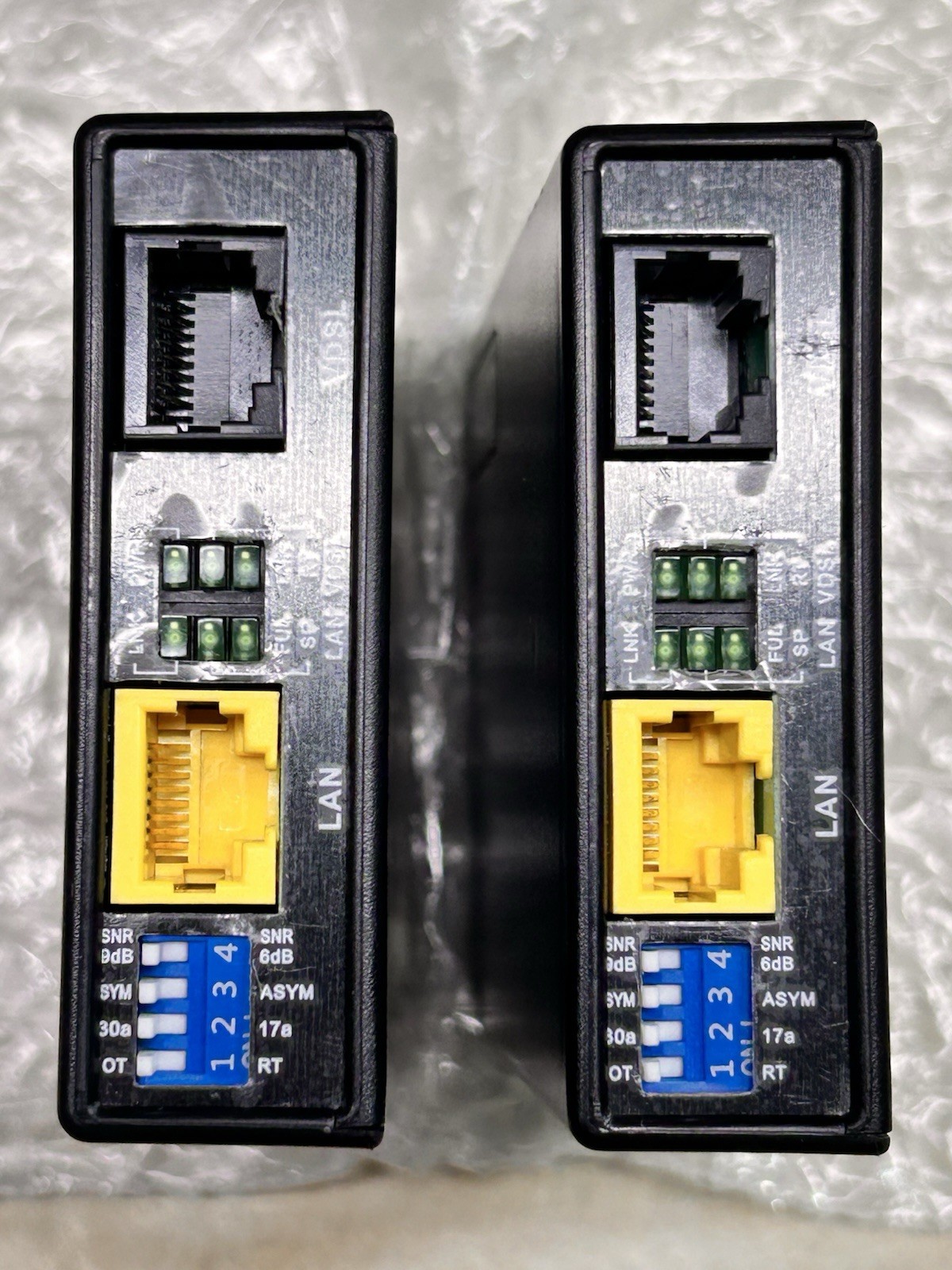 Ethernet Extender Kit – 2pc Pair TEX-100 – Range up to 1 Mile over Phone Copper