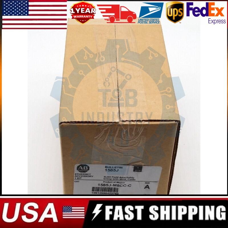 Allen-Bradley 1585J-M8CC-C Ethernet Accessory NEW US Free Tax