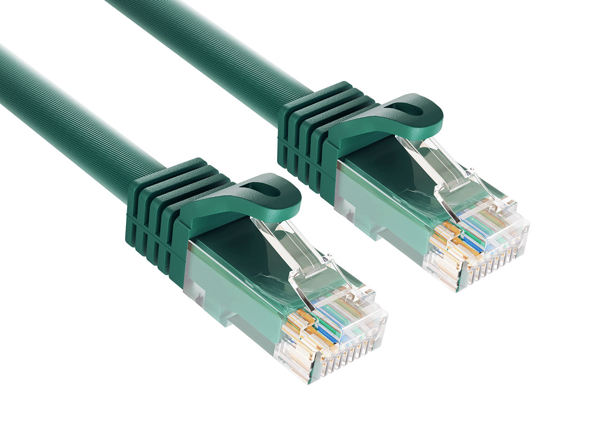 25ft Cat6a UTP 10G Ethernet Network Patch Cable Snagless 24AWG Bare Copper, G…