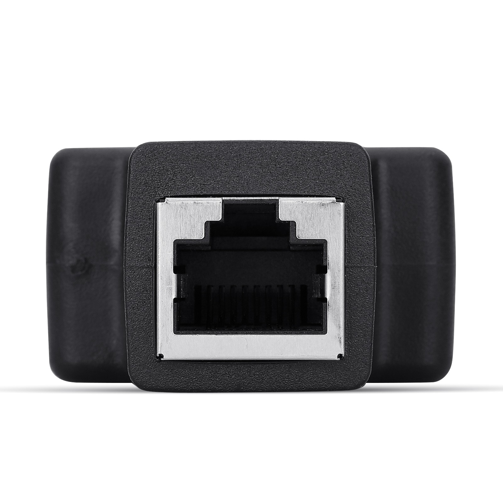 RJ45 Splitter Adapter 1 to 2 Ways Dual Female Port CAT5/6/7 LAN Ethernet Cable
