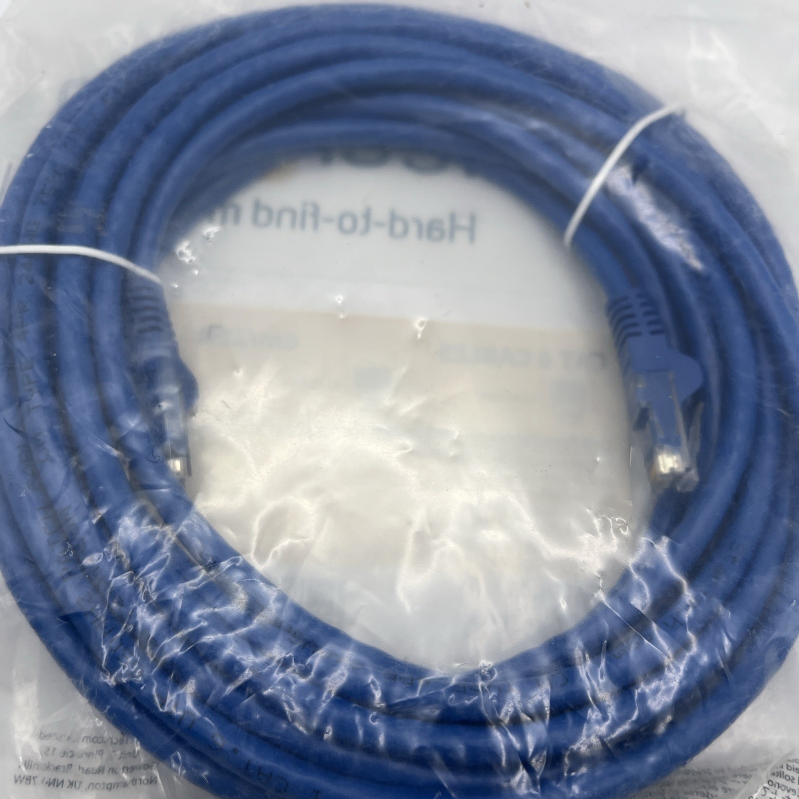 StarTech 20ft Blue Cat6 Patch Cable with Snagless RJ45 Connectors – Long