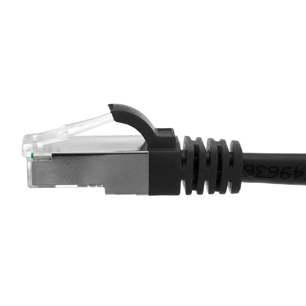 Ethernet Patch Cable CAT6, F/UTP, 26AWG, 10 Ft, 5 pack, Black
