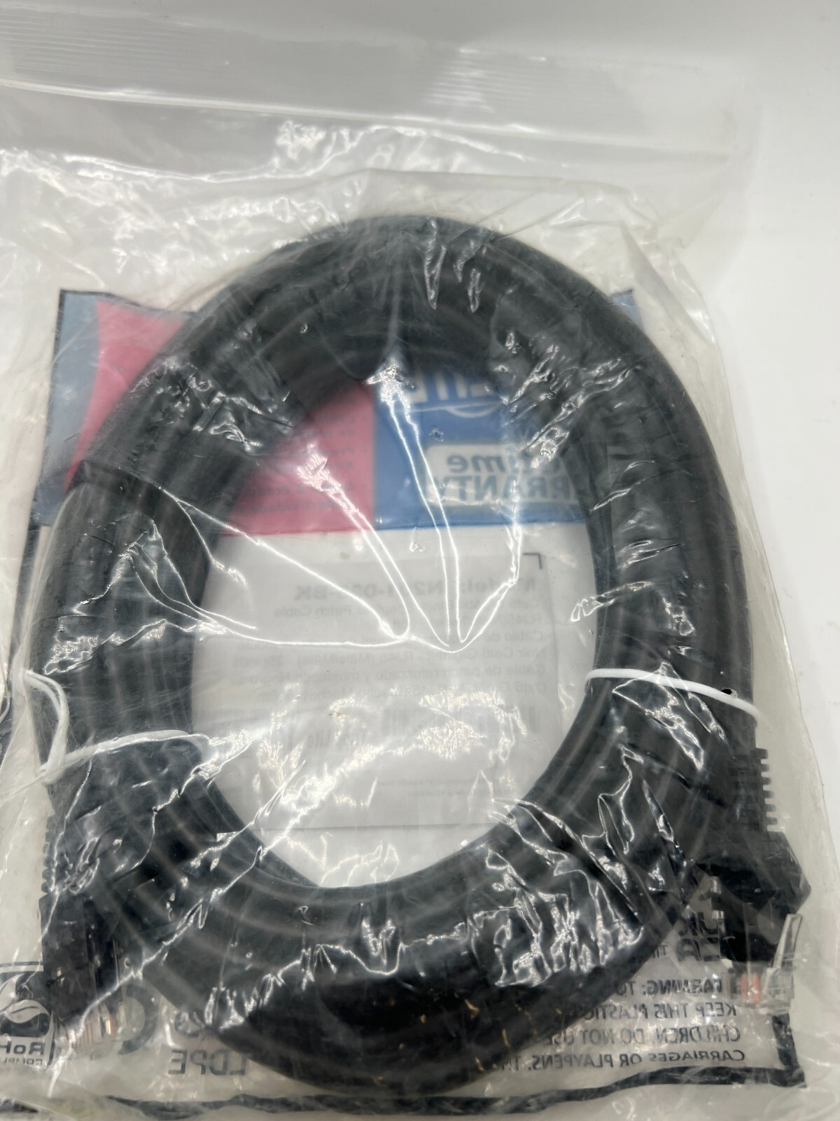 Tripp Lite Cat6 Gigabit Snagless Patch Cable (RJ45 M/M) 15 Ft N201-025-BK
