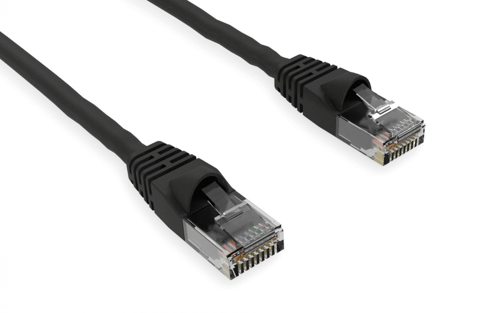 Cat6 550MHz patch cable with boot 6in 1ft 2ft 3ft 5ft 6ft 7ft 10ft Lot of 1,5,10