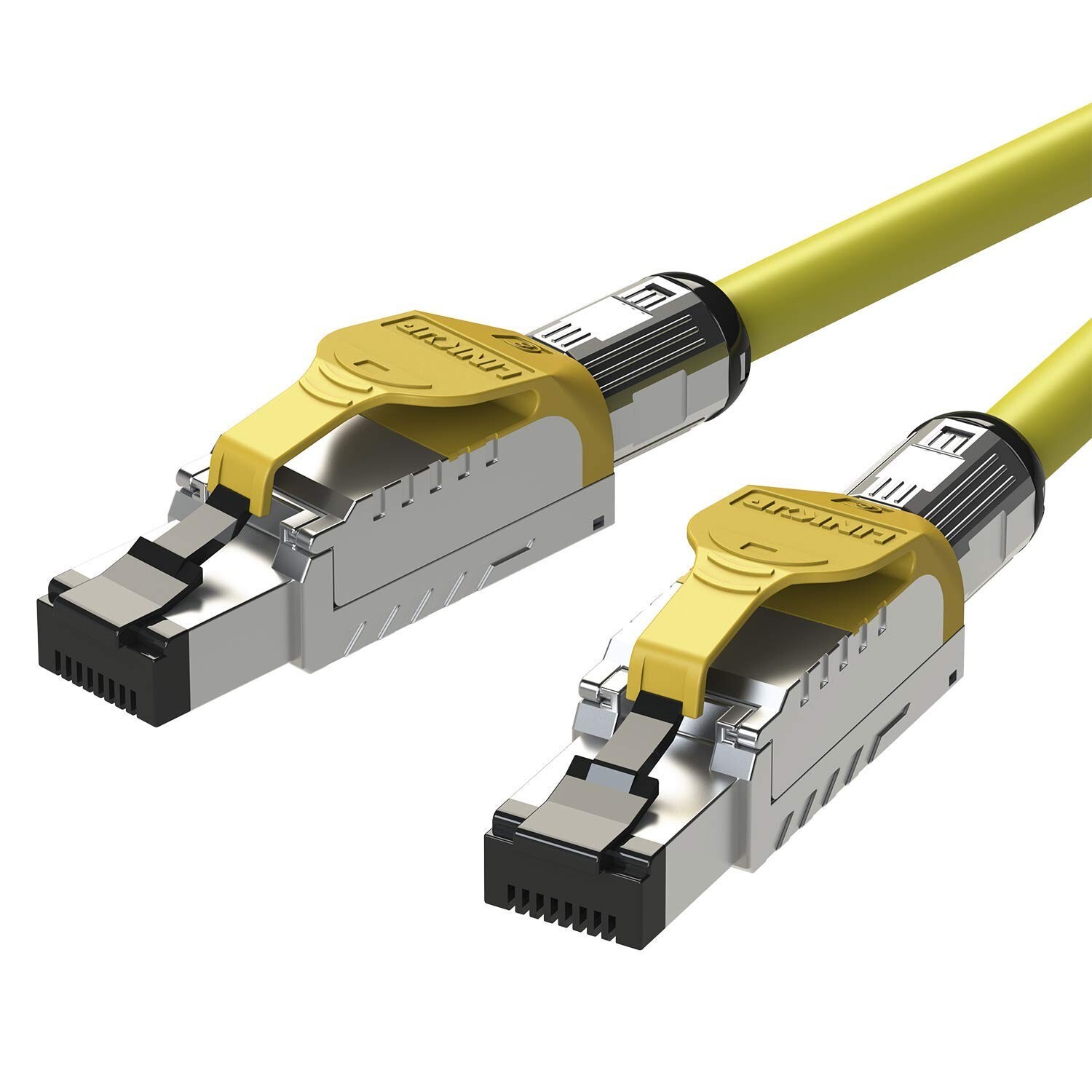 [GHMT & Certified] Cat8 Ethernet Patch Cable S/FTP 22AWG Double Shielded Soli…