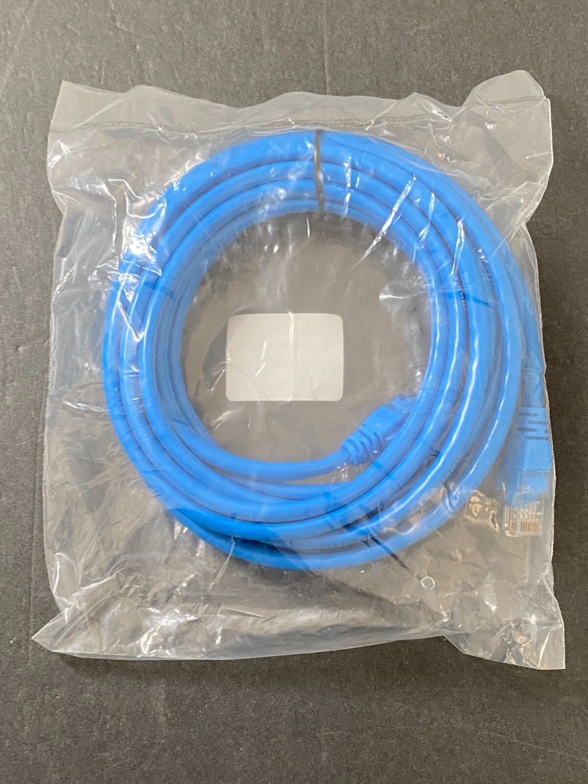 Network Cable 14ft 5m Blue Cat6 Ethernet Patch Cable 24AWG Eco-friendly PVE Cord