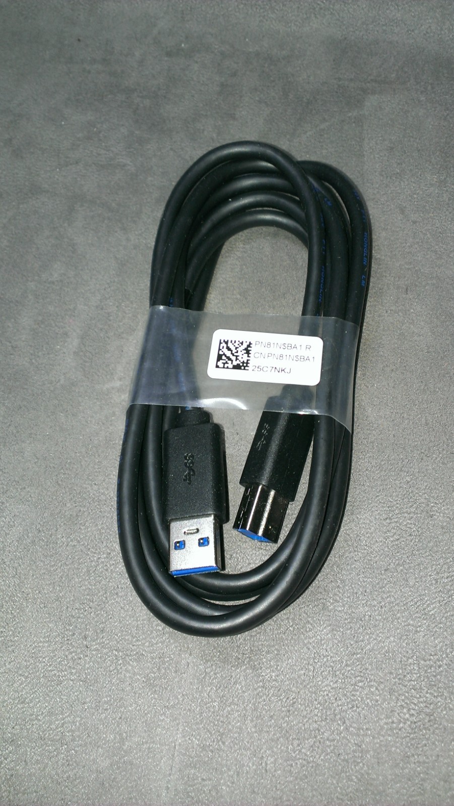 LOT of 25 USB 3.0 Type A to B Male to Male Printer Scanner SuperSpeed 6′ Cables