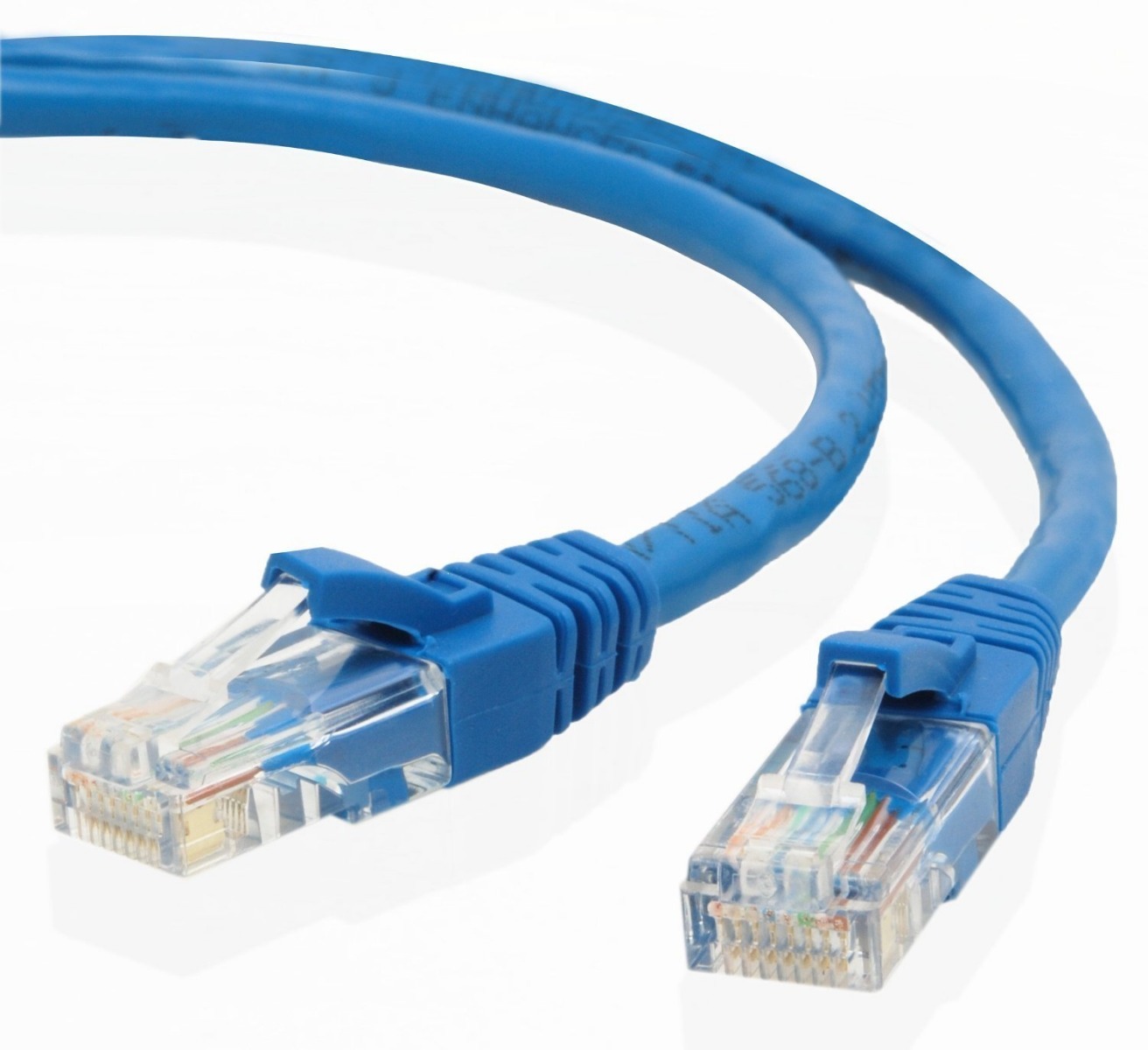 Etronic ® Networking Cat5e Patch Cable – (100 Feet) – Blue RJ45