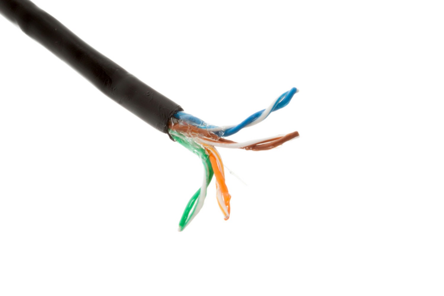 Cat5E Outdoor Direct Burial Cable, 1000′, UTP – Lifetime Warranty