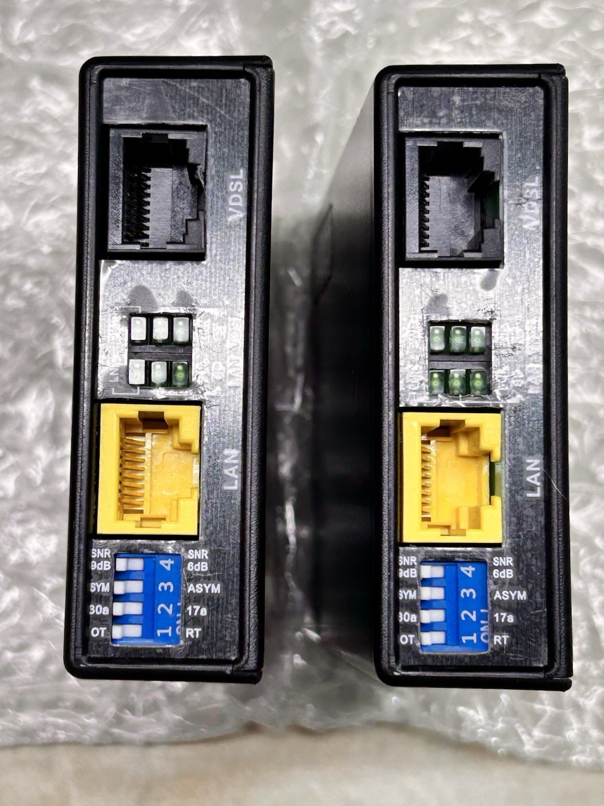 Ethernet Extender Kit – 2pc Pair TEX-100 – Range up to 1 Mile over Phone Copper