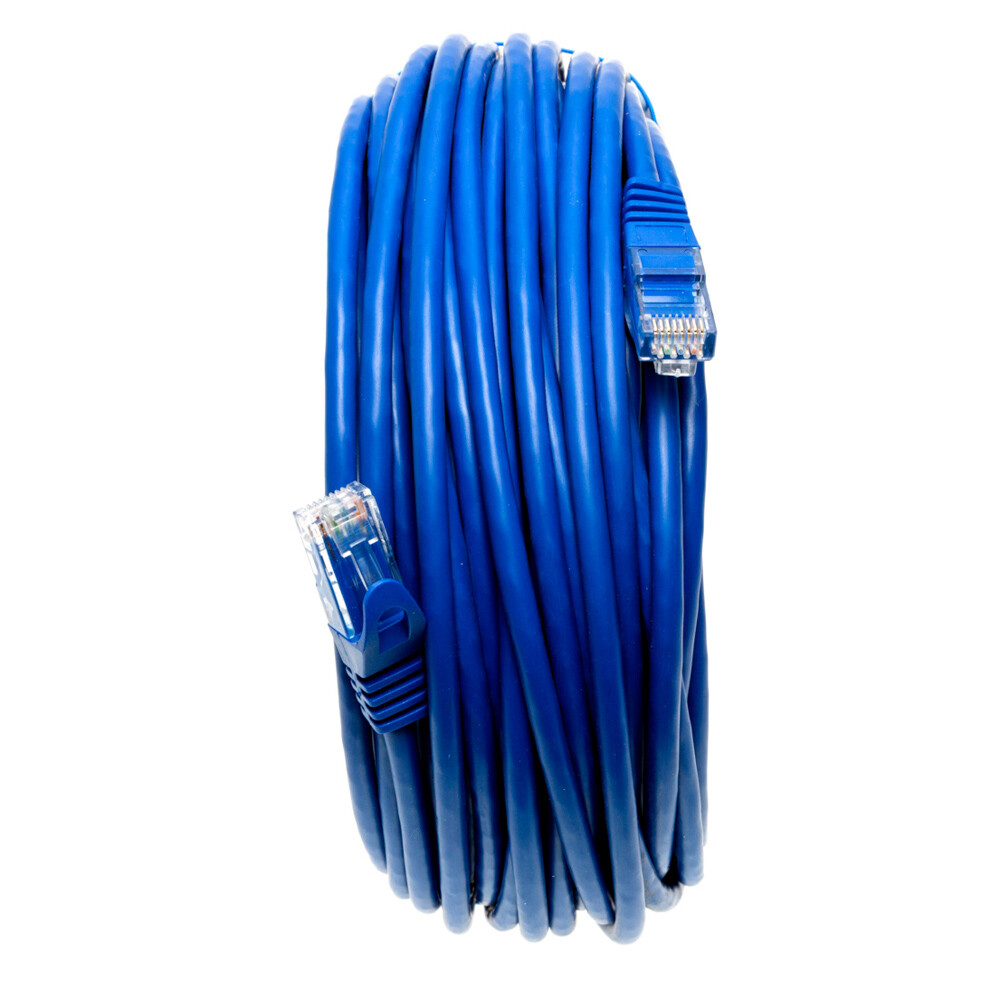 CAT5 Network Patch Cable RJ-45 Ethernet LAN Internet Cable Blue 1.5FT – 20FT LOT