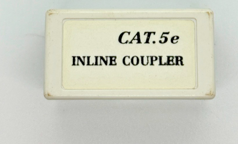 CAT5e Inline Coupler RJ45 Ethernet Network Cable Extender Female to Female Adapt