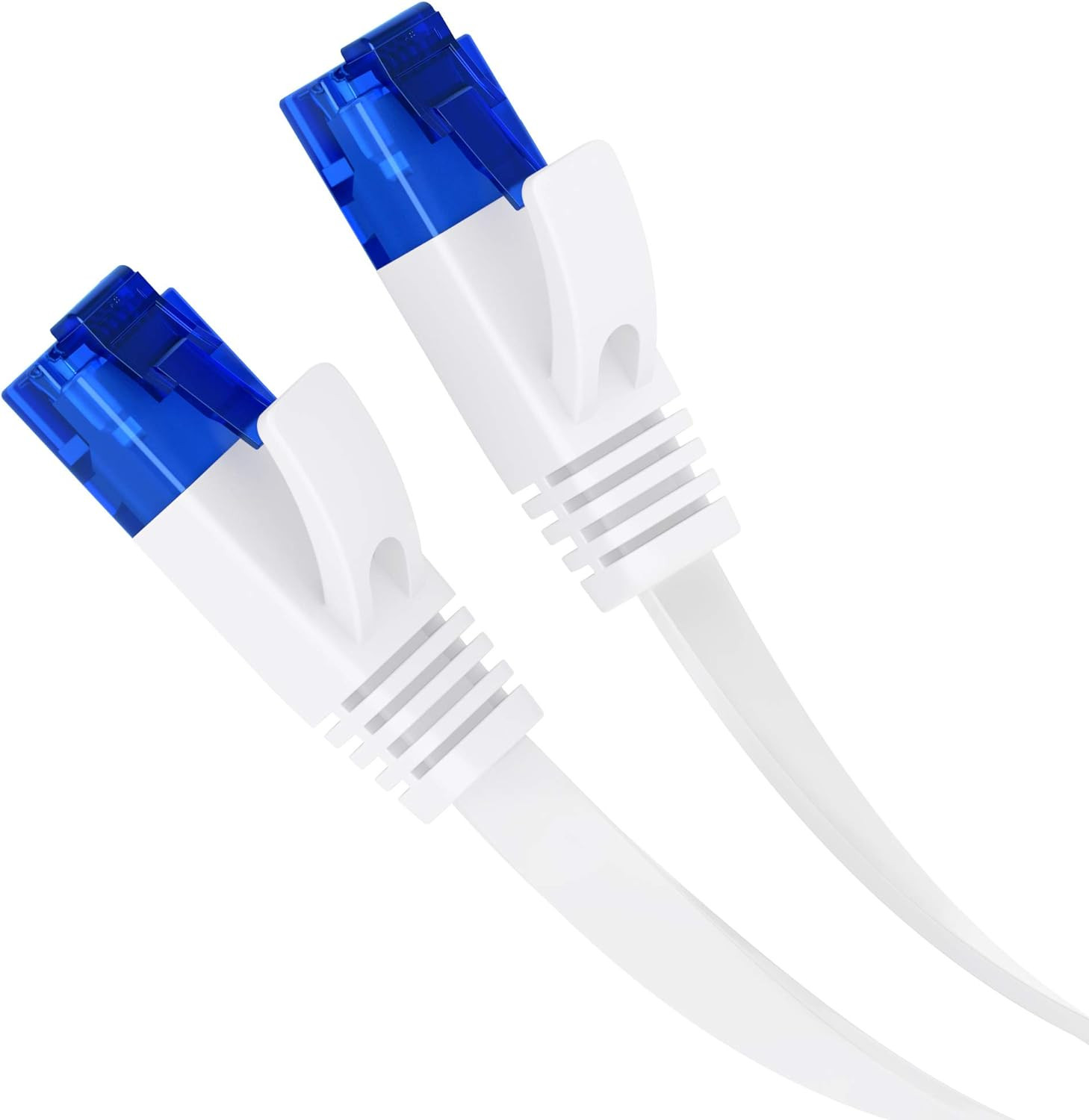 Flat Ethernet Cable with Break-Proof Design, Internet/Lan Cable – 100Ft (1Gbps